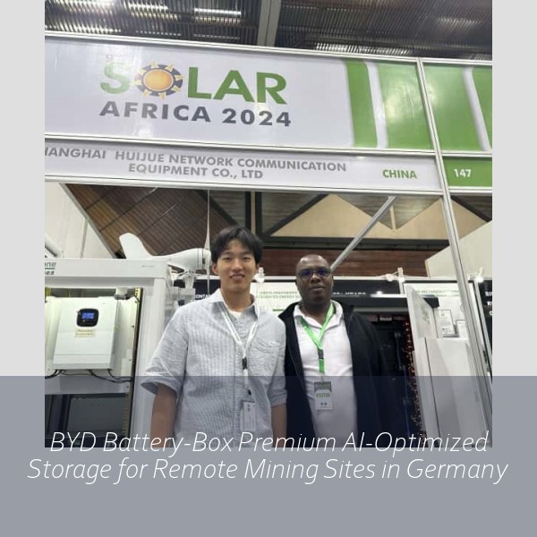 BYD Battery-Box Premium AI-Optimized Storage for Remote Mining Sites in Germany