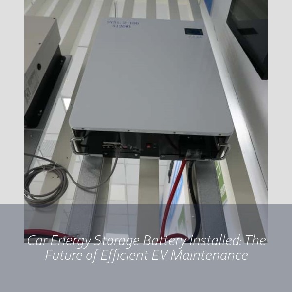 Car Energy Storage Battery Installed: The Future of Efficient EV Maintenance