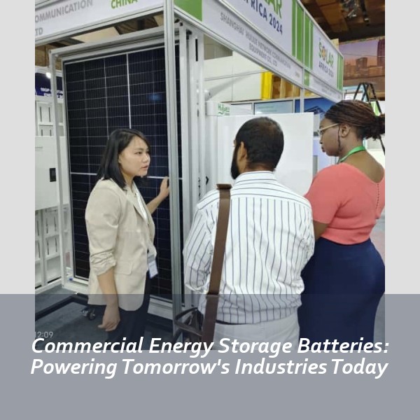 Commercial Energy Storage Batteries: Powering Tomorrow's Industries Today