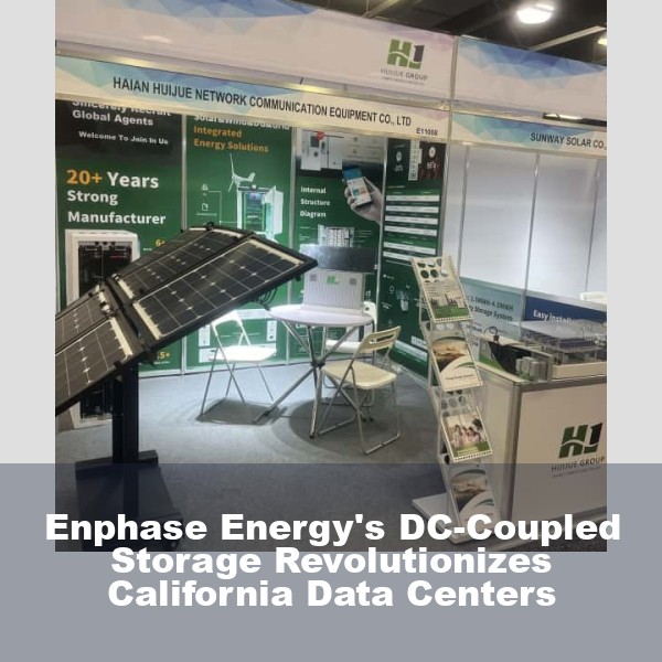 Enphase Energy's DC-Coupled Storage Revolutionizes California Data Centers