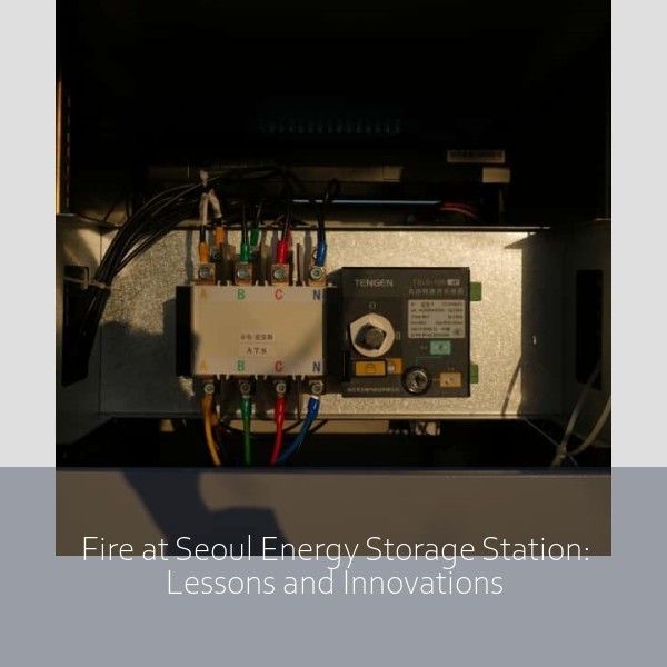 Fire at Seoul Energy Storage Station: Lessons and Innovations