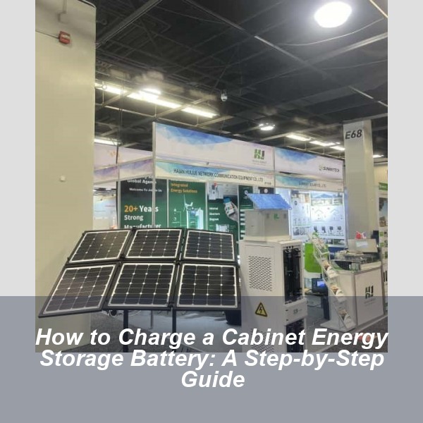 How to Charge a Cabinet Energy Storage Battery: A Step-by-Step Guide