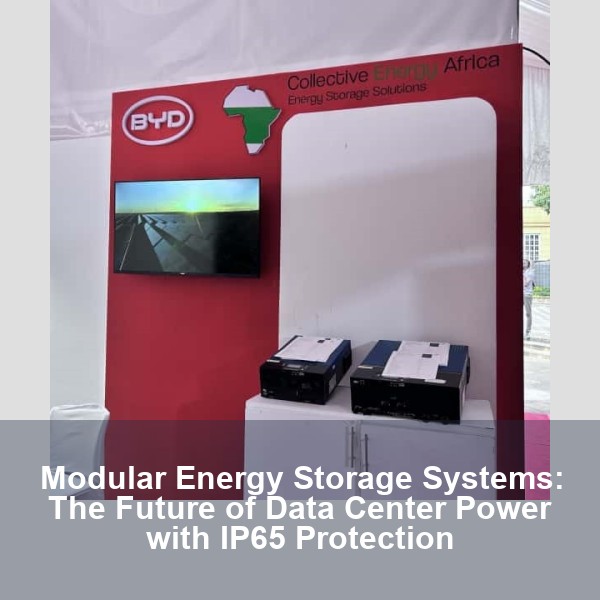 Modular Energy Storage Systems: The Future of Data Center Power with IP65 Protection