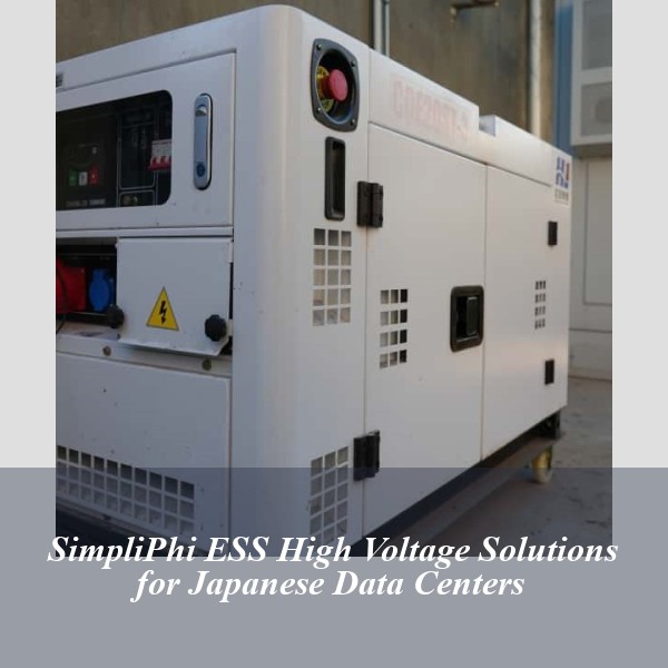 SimpliPhi ESS High Voltage Solutions for Japanese Data Centers