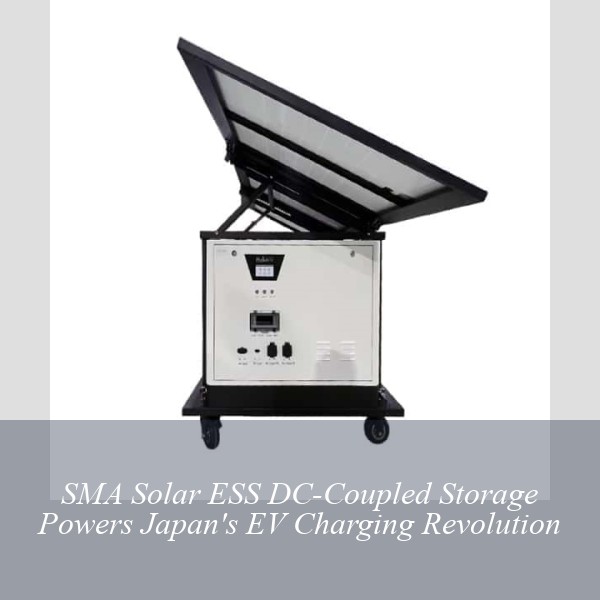 SMA Solar ESS DC-Coupled Storage Powers Japan's EV Charging Revolution
