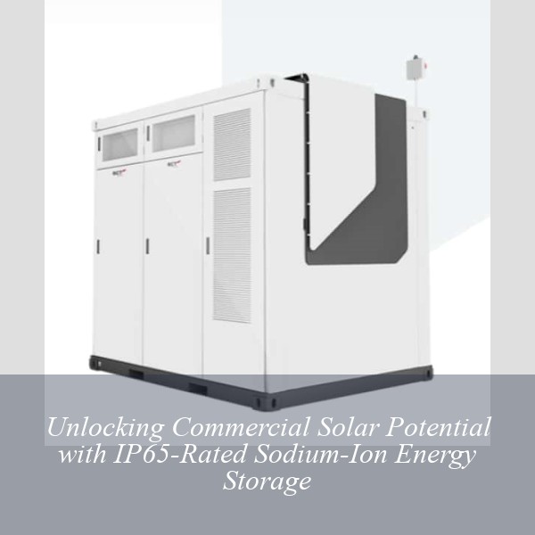 Unlocking Commercial Solar Potential with IP65-Rated Sodium-Ion Energy Storage