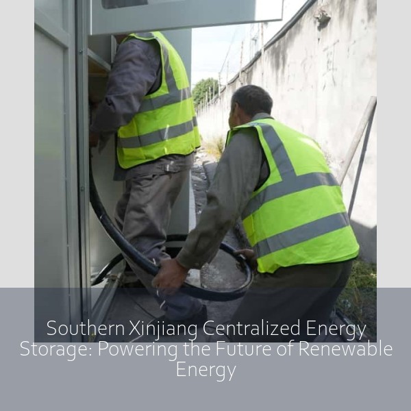 Southern Xinjiang Centralized Energy Storage: Powering the Future of Renewable Energy