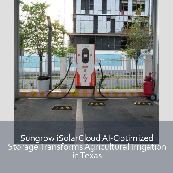 Sungrow iSolarCloud AI-Optimized Storage Transforms Agricultural Irrigation in Texas