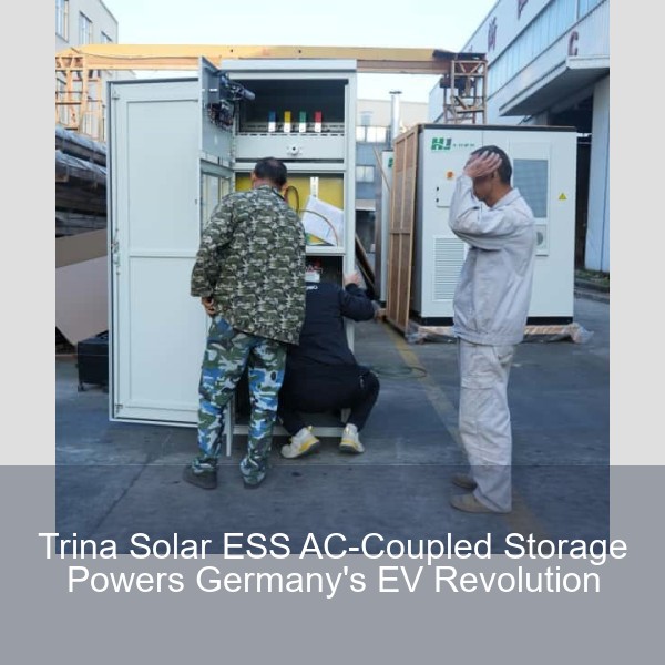 Trina Solar ESS AC-Coupled Storage Powers Germany's EV Revolution