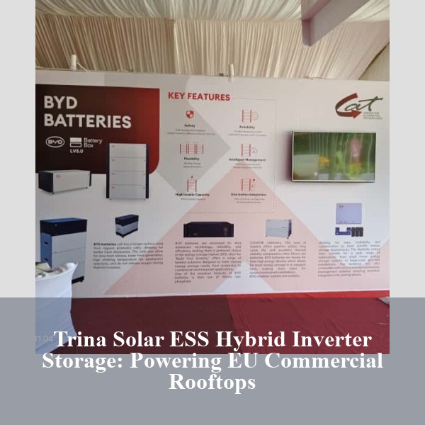 Trina Solar ESS Hybrid Inverter Storage: Powering EU Commercial Rooftops